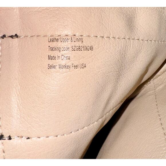 Monkey Feet Black Fringe Ankle Boots - Picture 10 of 10